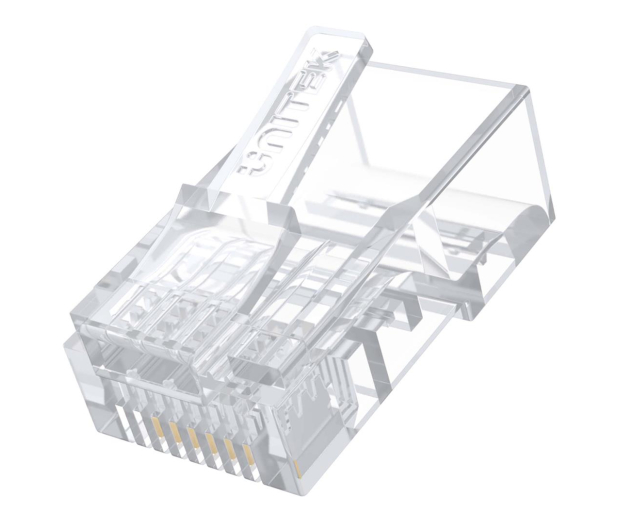 UNITEK Wtyk modularny RJ45 (8P8C) Cat. 5e 100 szt. Y-OT18TP - 672298 - zdjęcie